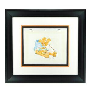 Rare ORIGINAL Pencil Art Exercise Workout GARFIELD By JIM DAVIS Drawing